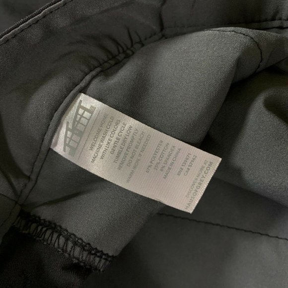 Matte Grey Mens Black Golf Pants Size 38- EUC- Gol - Picture 7 of 7